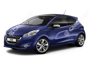 EVA коврики на Peugeot 208 2012 - 2019