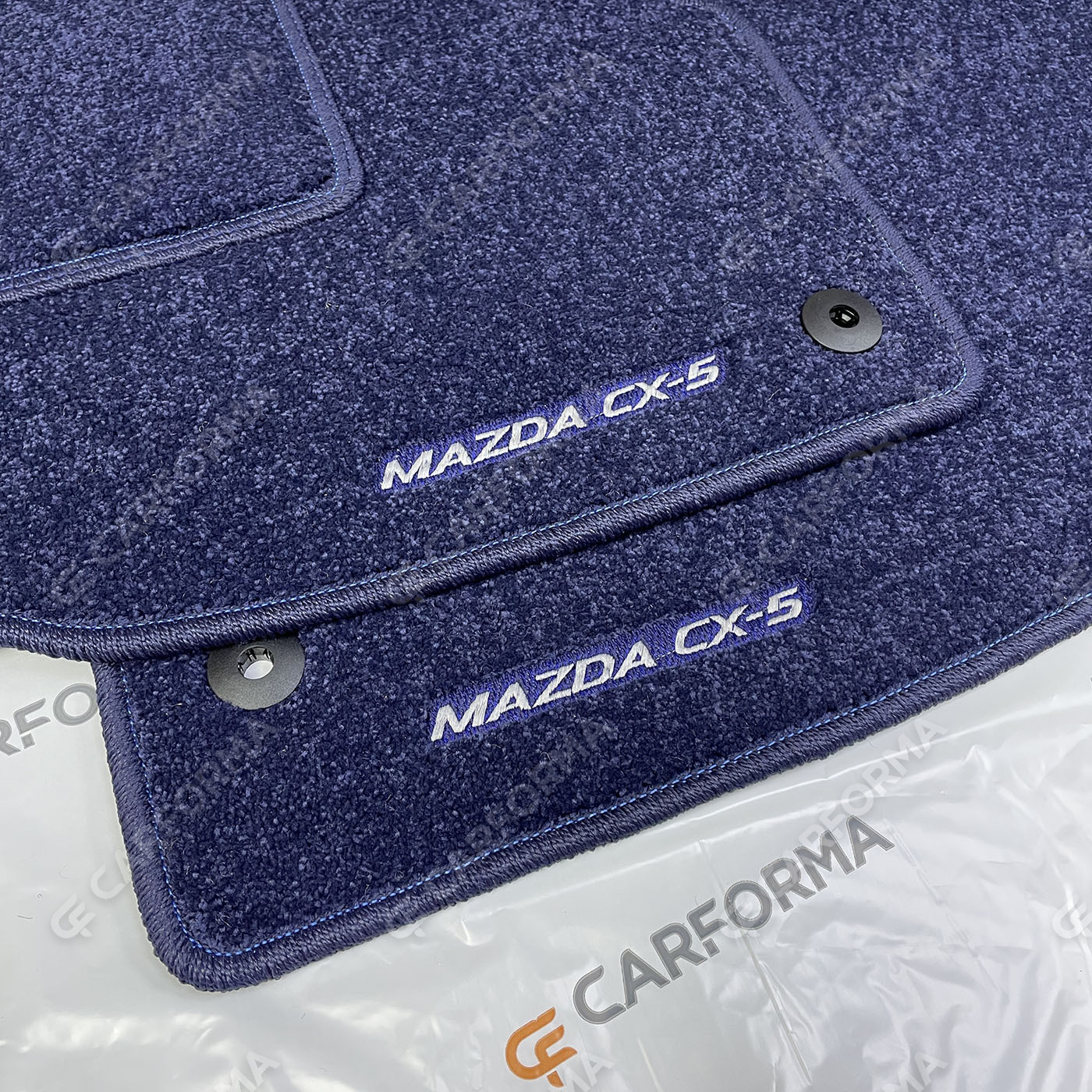 Ворсовые коврики на Mazda CX5 II 2016&nbsp;-&nbsp;2026 в Благовещенске