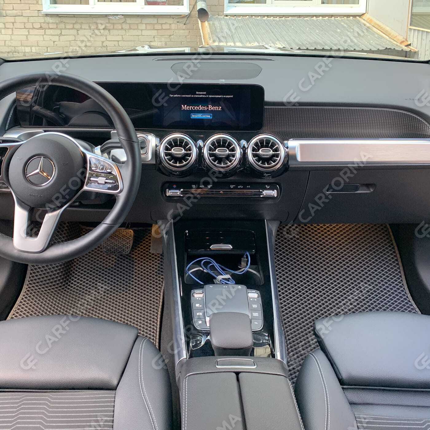 EVA коврики на Mercedes GLB (X247) 2019&nbsp;-&nbsp;2026 в Благовещенске