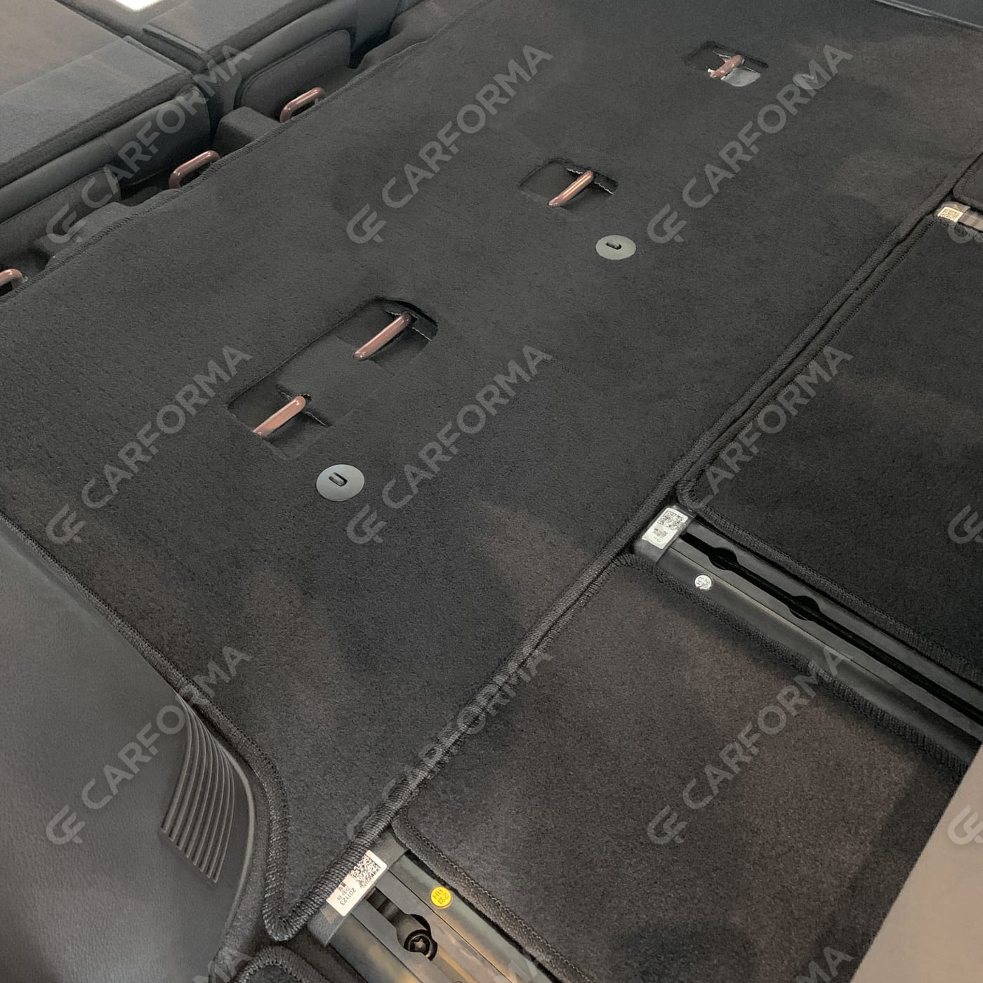 Ворсовые коврики на KIA Carnival IV 7 мест без оттоманок 2020&nbsp;-&nbsp;2026 в Благовещенске