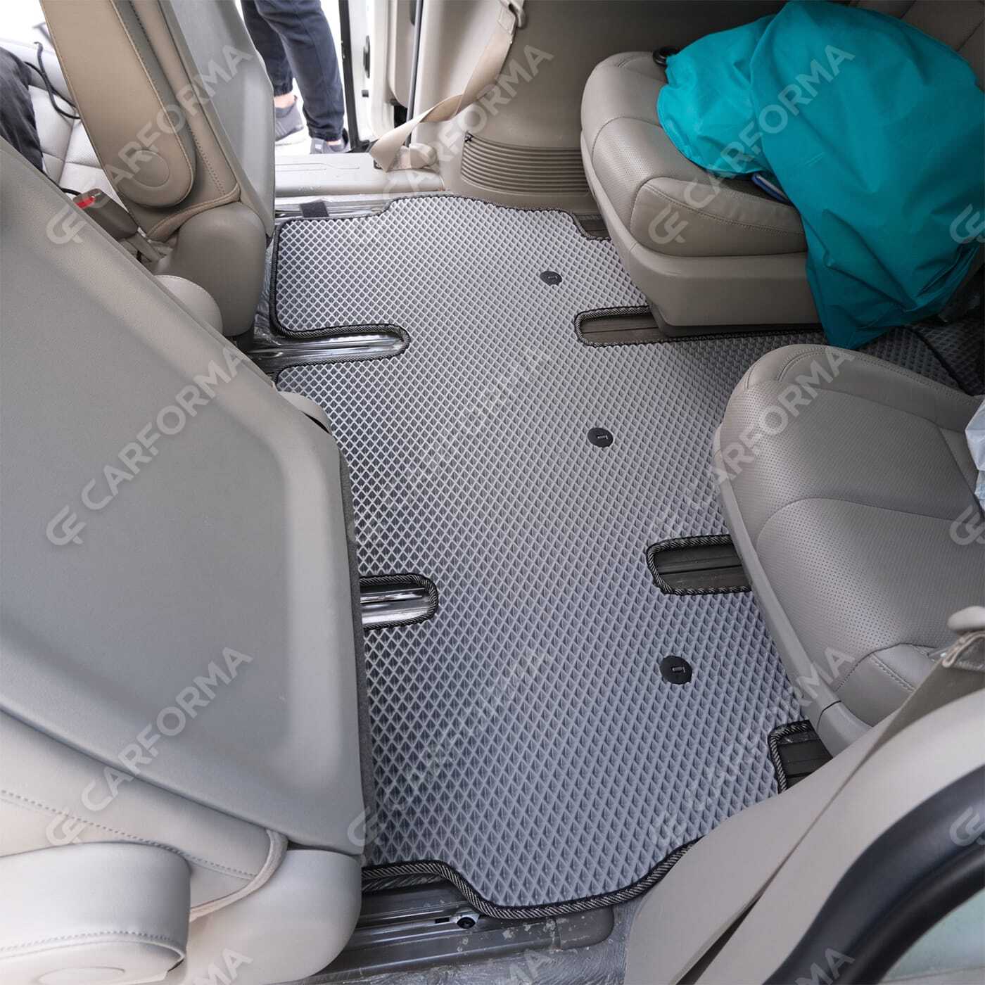 Коврики на KIA Carnival III 9 мест и 11 мест 2014&nbsp;-&nbsp;2021 в Благовещенске