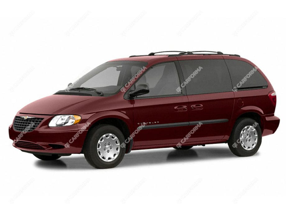 Ворсовые коврики на Chrysler Town and Country IV короткая база 2000 - 2007