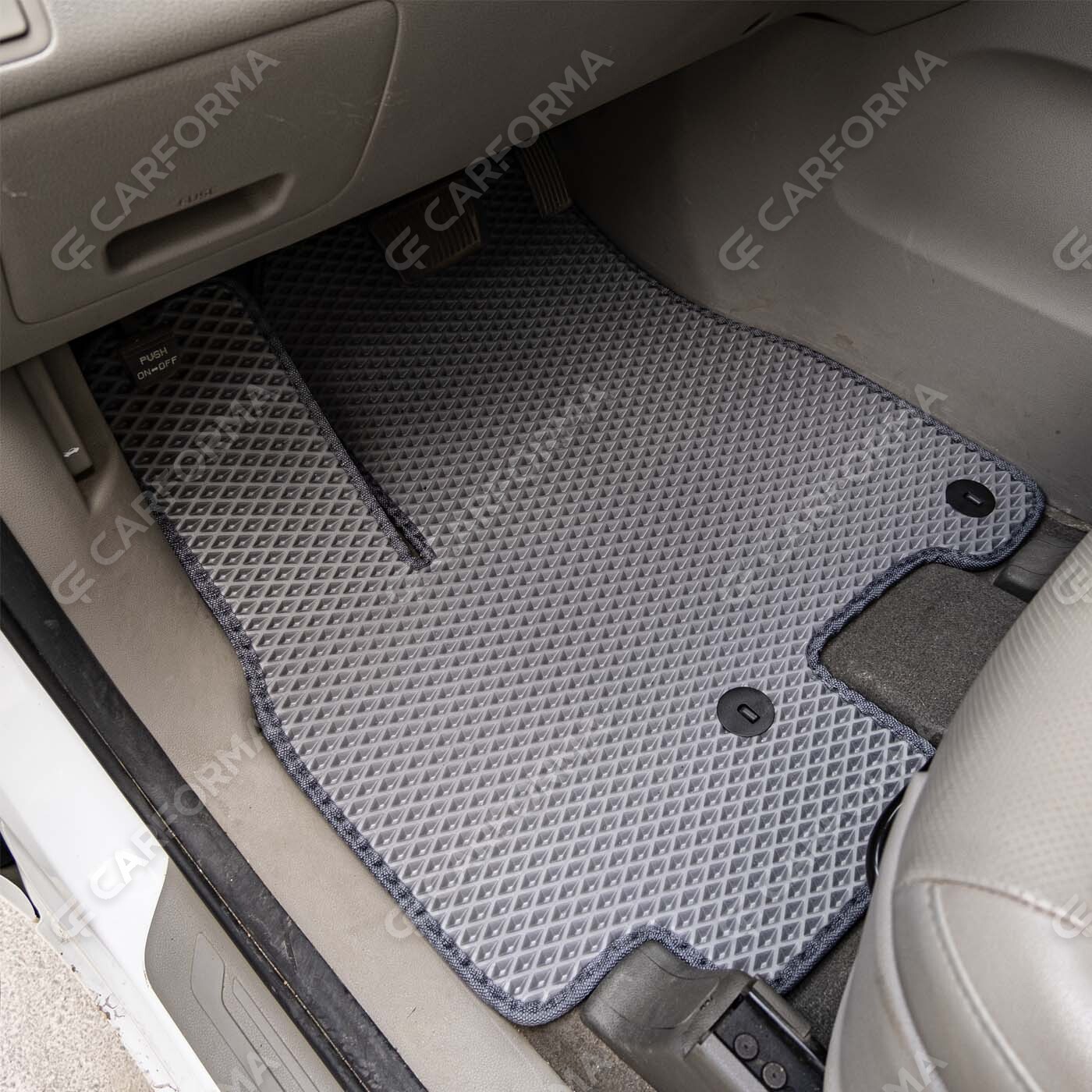 Ворсовые коврики на KIA Carnival III 7 мест 2014&nbsp;-&nbsp;2021 в Благовещенске