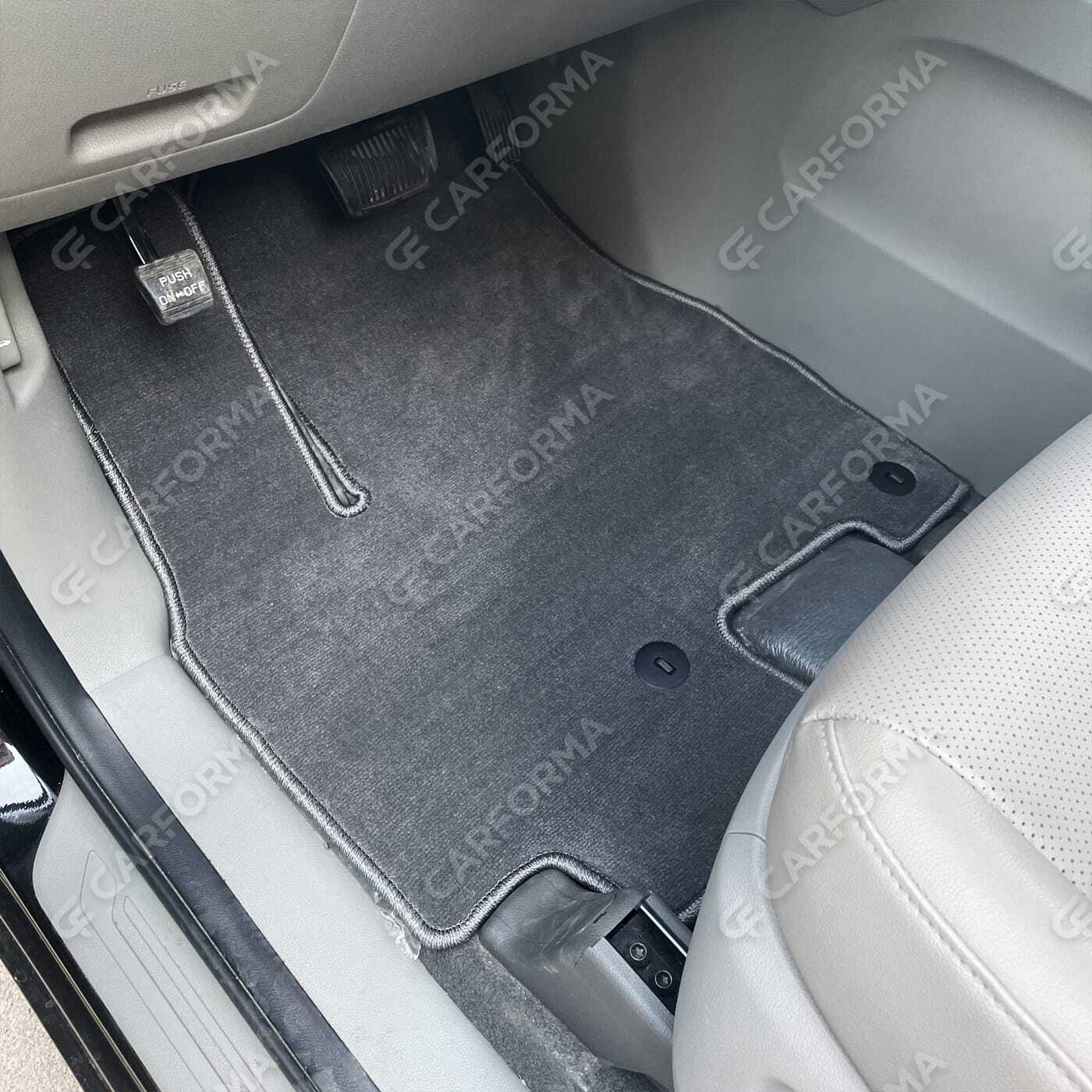 Ворсовые коврики на KIA Carnival III 7 мест 2014&nbsp;-&nbsp;2021 в Благовещенске