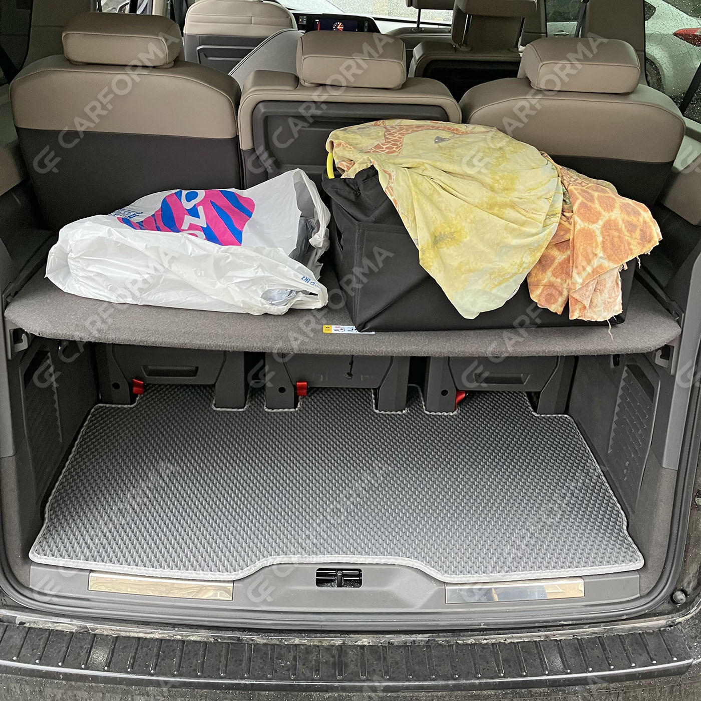 Коврики на Volkswagen Multivan (T7) 2021&nbsp;-&nbsp;2026 в Благовещенске