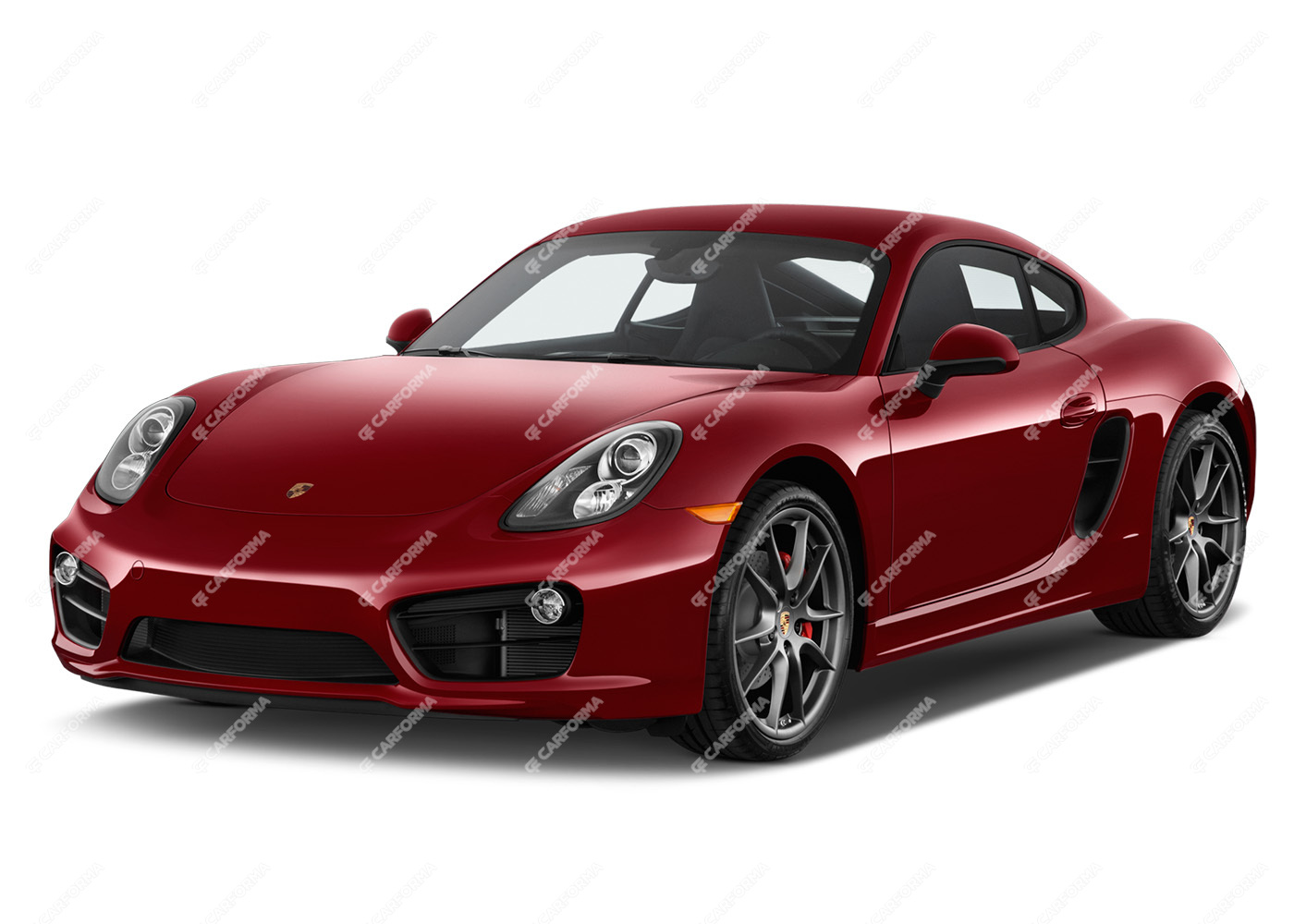 Ворсовые коврики на Porsche Cayman II 2013 - 2016