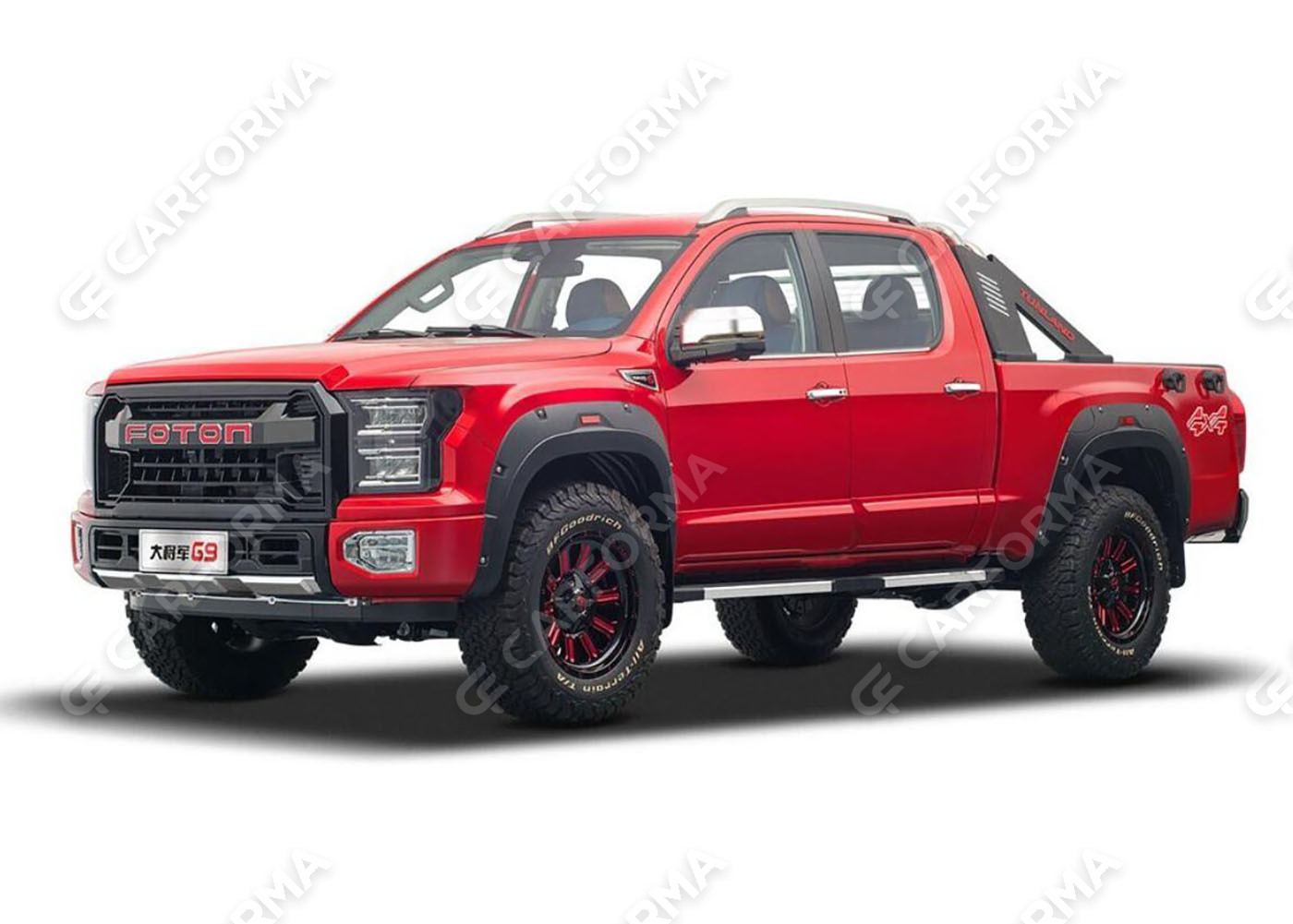 Ворсовые коврики на Foton Tunland G9 2021&nbsp;-&nbsp;2026 в Благовещенске