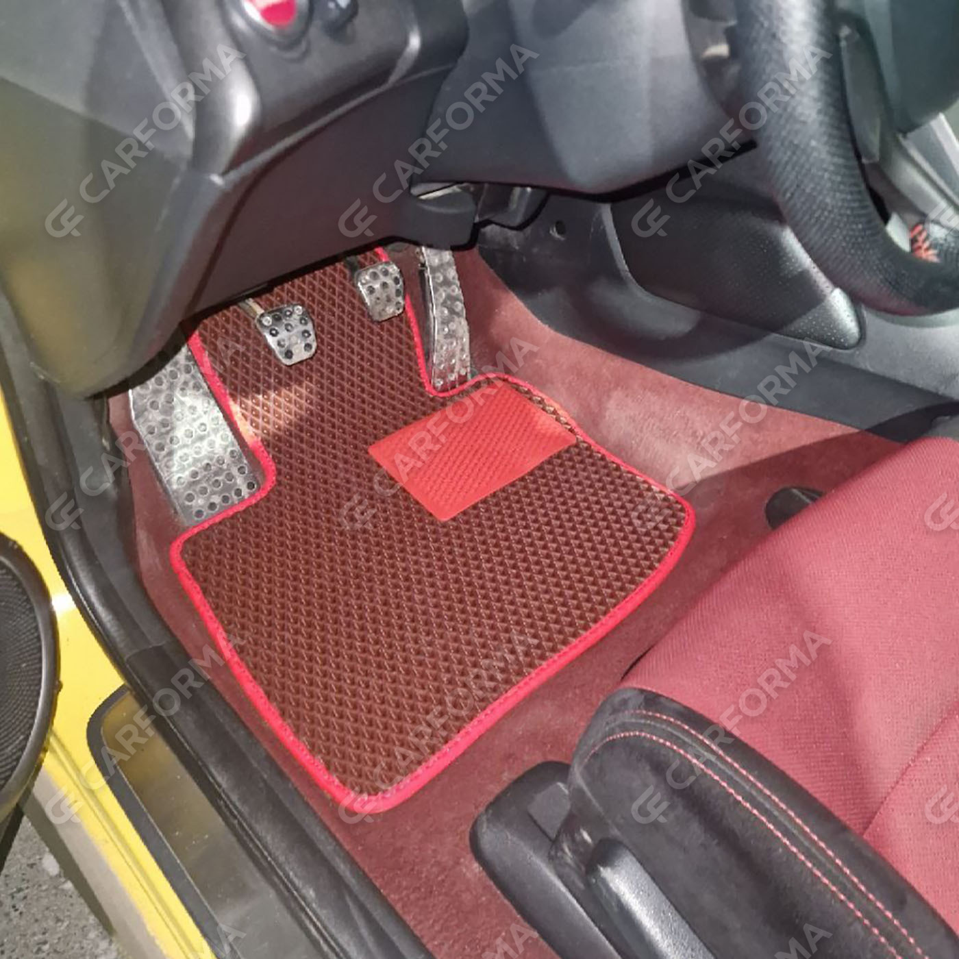 Ворсовые коврики на Honda Civic VIII 3d 2006&nbsp;-&nbsp;2011 в Благовещенске