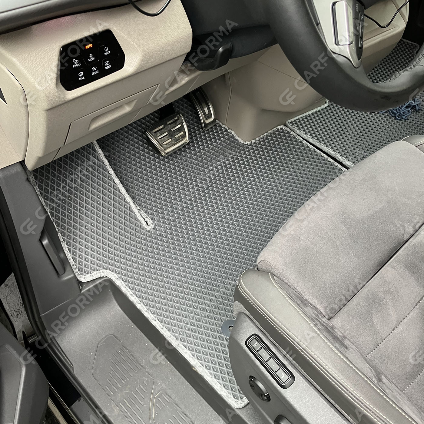 Коврики на Volkswagen Multivan (T7) 2021&nbsp;-&nbsp;2026 в Благовещенске