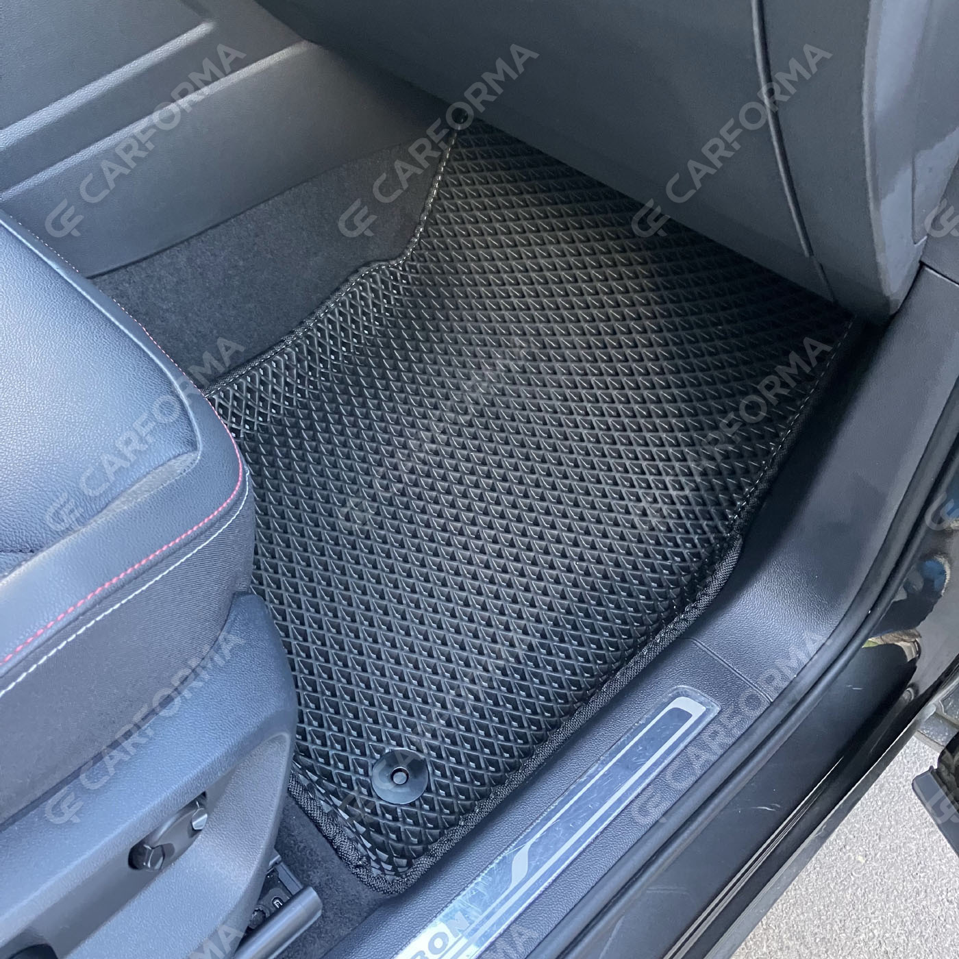 Водительские ворсовые коврики  Volkswagen Tayron 2018&nbsp;-&nbsp;2026 в Благовещенске