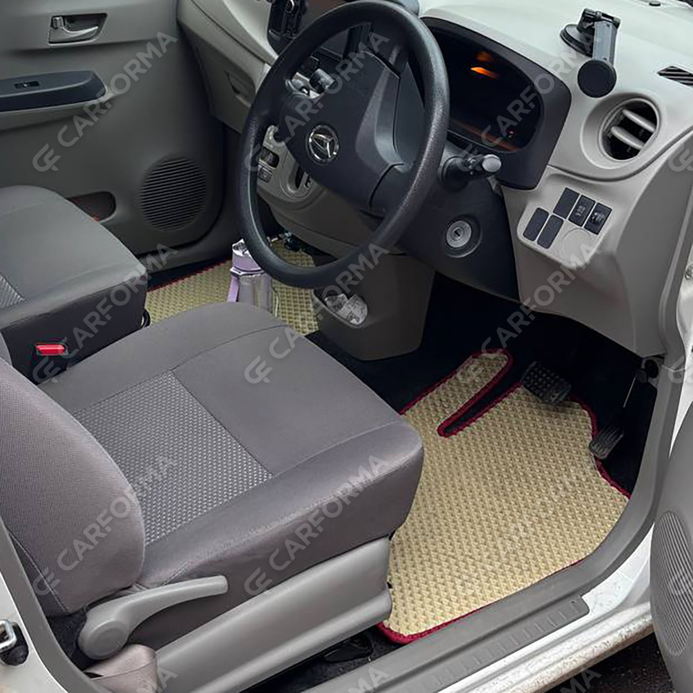 Водительские eva коврики  Daihatsu Mira e:S I 2011&nbsp;-&nbsp;2017 в Благовещенске