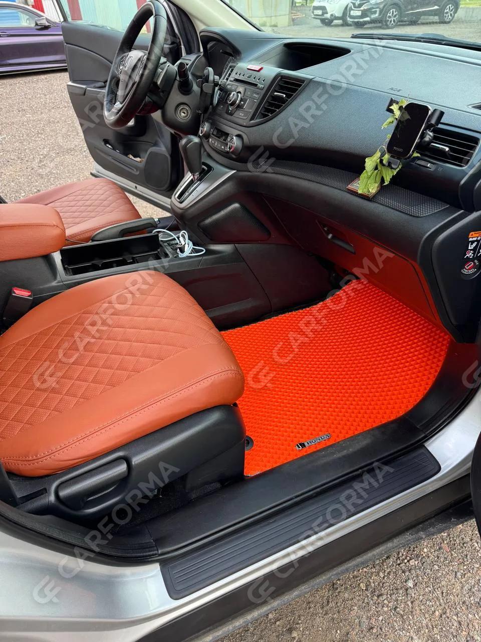 Ворсовые коврики на Honda CR-V IV 2012&nbsp;-&nbsp;2018 в Благовещенске