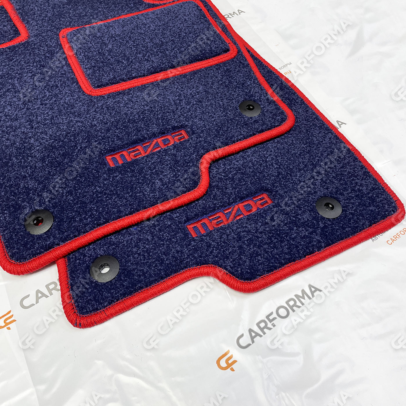 Ворсовые коврики на Mazda 6 2012&nbsp;-&nbsp;2024 в Благовещенске