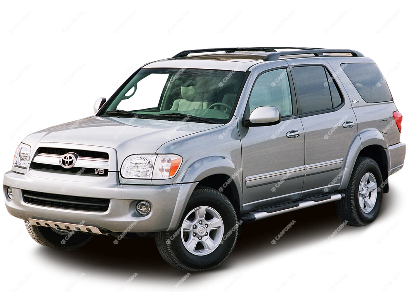Ворсовые коврики на Toyota Sequoia I 2001 - 2008
