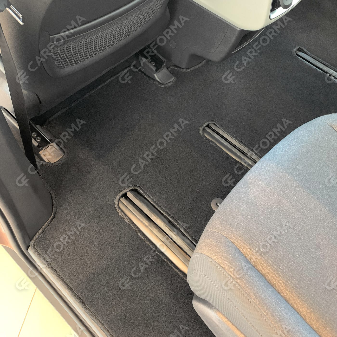 Ворсовые коврики на KIA Carnival IV 7 мест без оттоманок 2020&nbsp;-&nbsp;2026 в Благовещенске