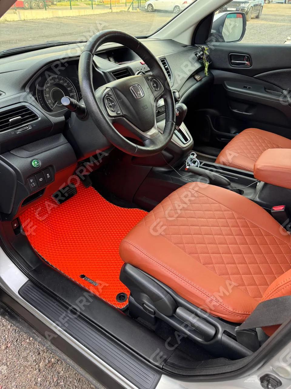 Ворсовые коврики на Honda CR-V IV 2012&nbsp;-&nbsp;2018 в Благовещенске