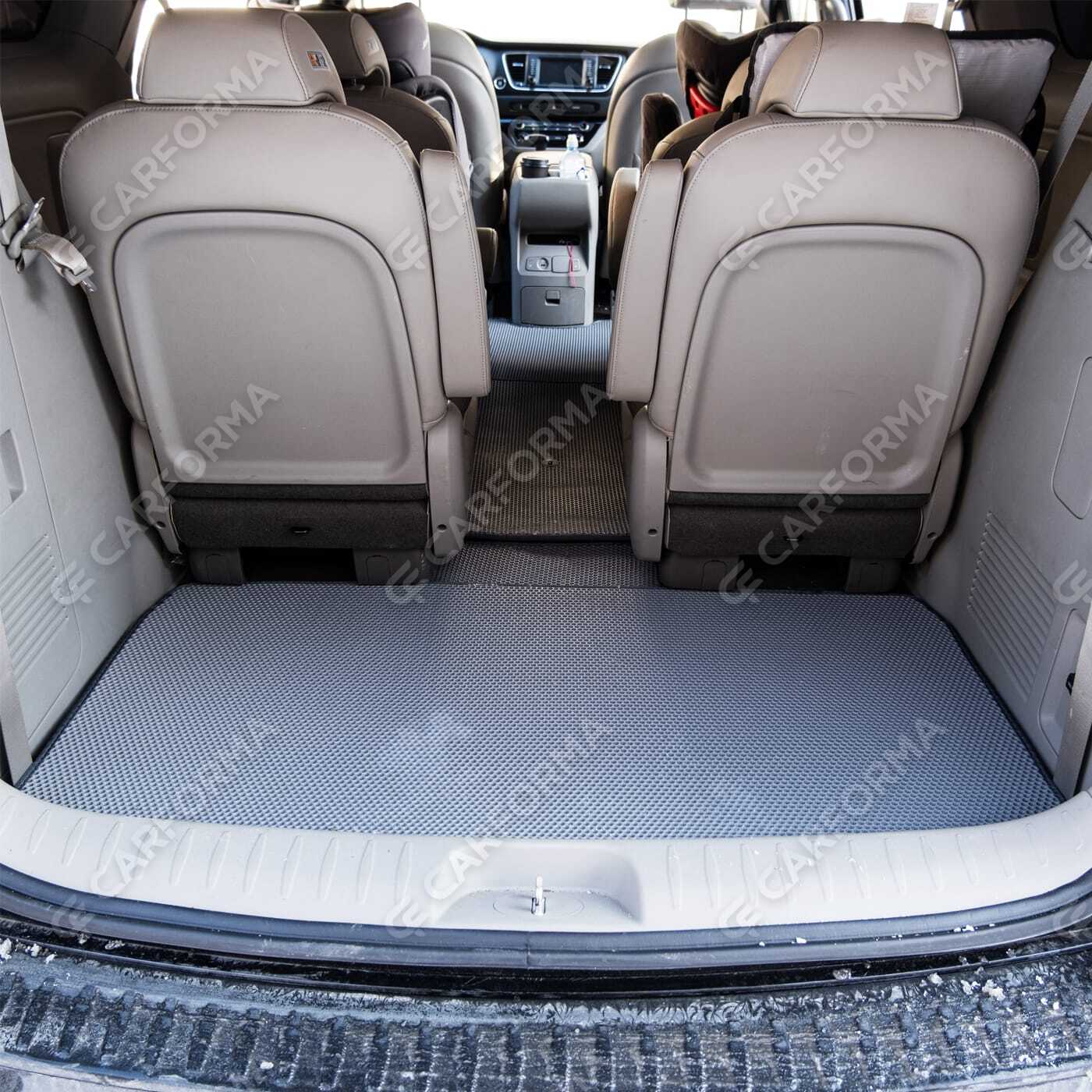 Коврики на KIA Carnival III 9 мест и 11 мест 2014&nbsp;-&nbsp;2021 в Благовещенске