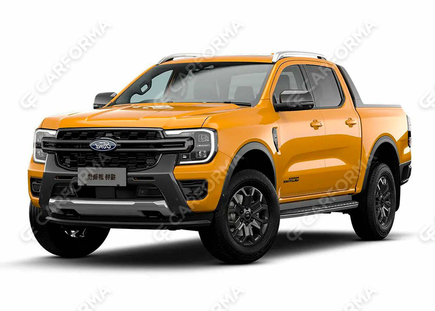 Ворсовые коврики на Ford Ranger IV 2021&nbsp;-&nbsp;2026 в Благовещенске
