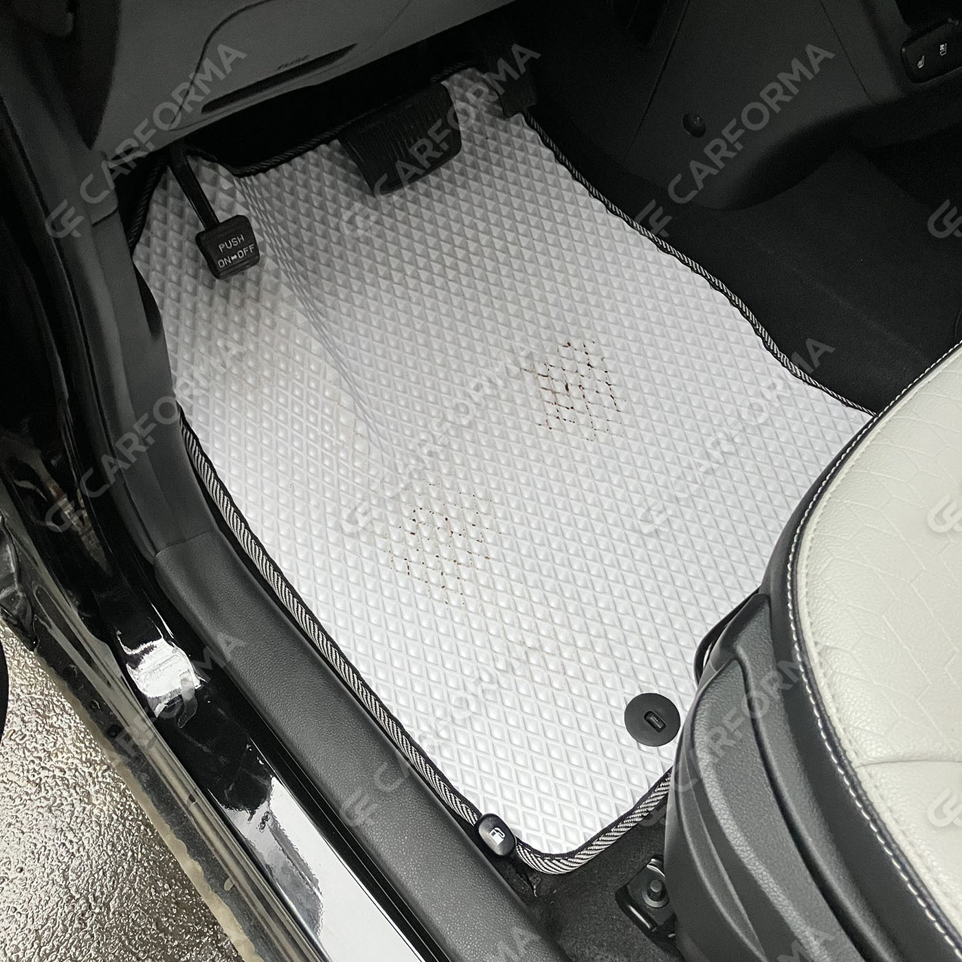 Ворсовые коврики на KIA Ray 2011&nbsp;-&nbsp;2026 в Благовещенске