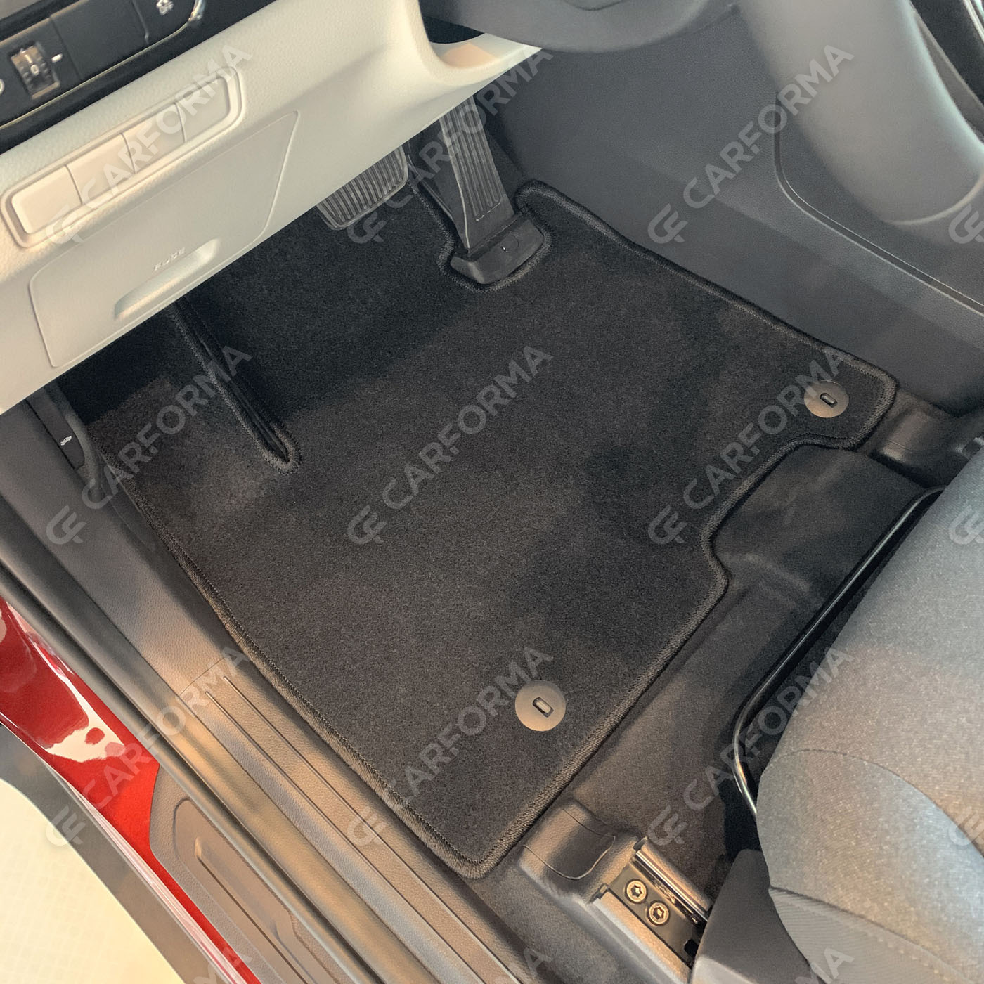 Коврики на KIA Carnival IV 7 мест с оттоманками 2020&nbsp;-&nbsp;2026 в Благовещенске