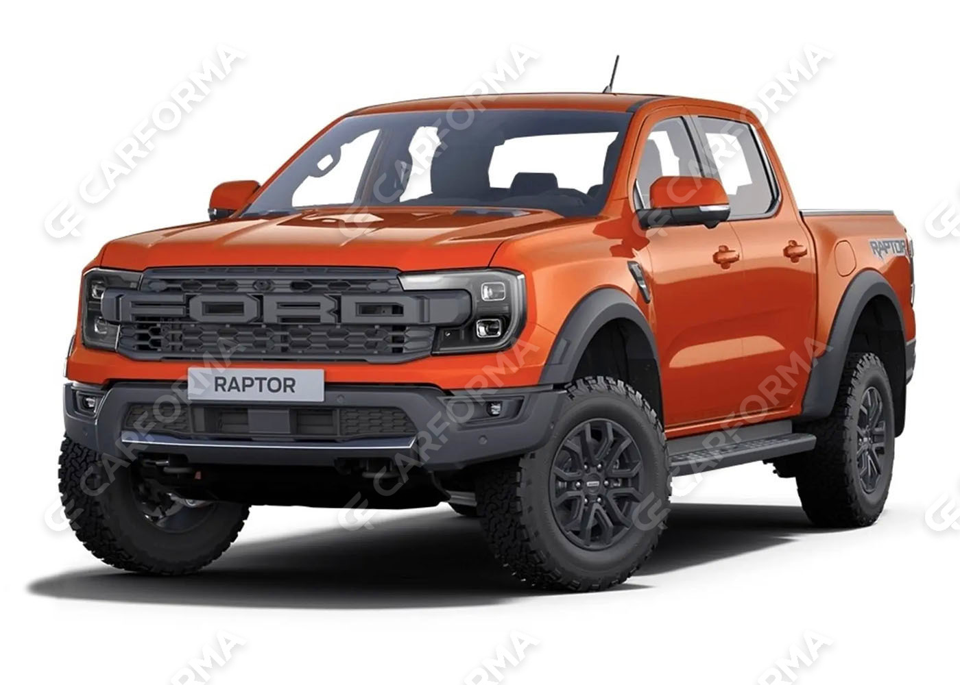 Ворсовые коврики на Ford Ranger IV 2021&nbsp;-&nbsp;2026 в Благовещенске