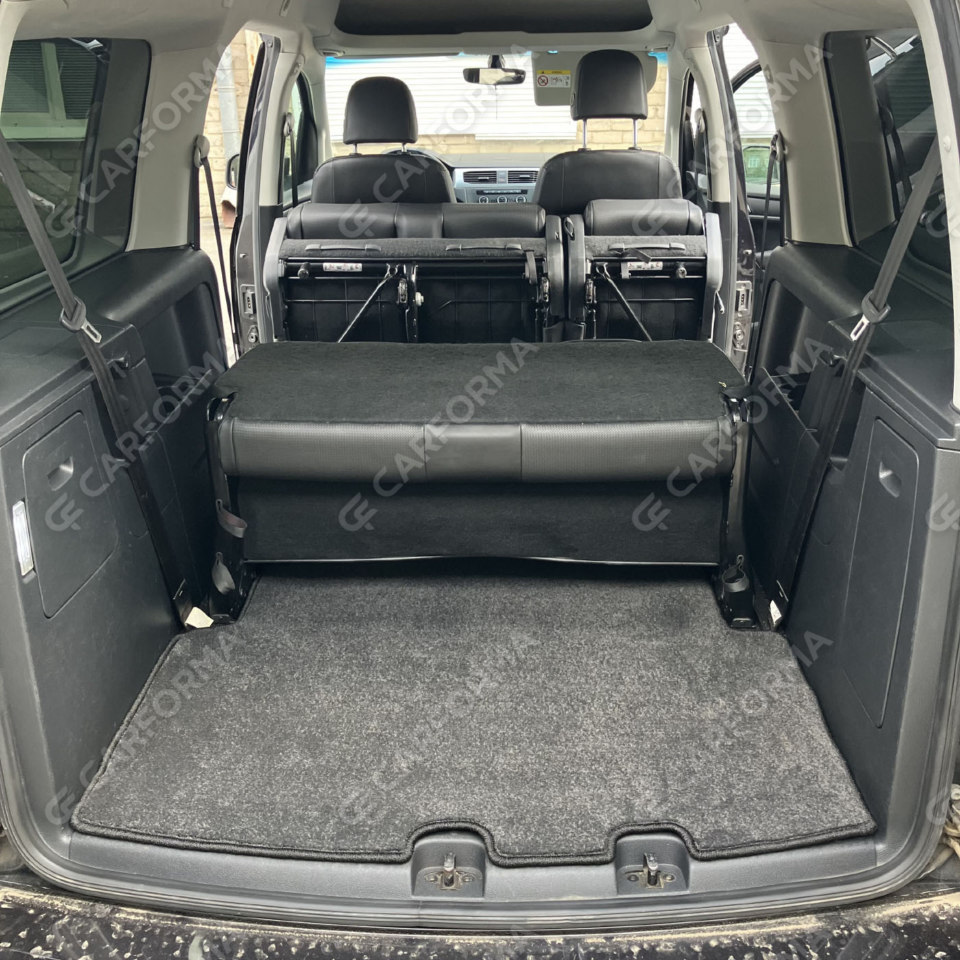 Ворсовые коврики на Volkswagen Caddy (2K) 2003&nbsp;-&nbsp;2020 в Благовещенске