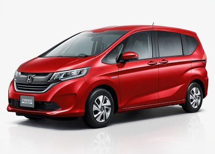 Ворсовые коврики на Honda Freed II 2016 - 2024 в Благовещенске