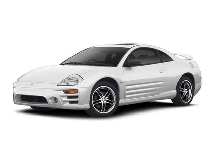 Ворсовые коврики на Mitsubishi Eclipse III 1999 - 2005 в Благовещенске