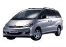 Ворсовые коврики на Toyota Previa (XR30, XR40) 2000 - 2007 в Благовещенске