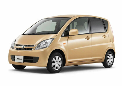 Ворсовые коврики на Daihatsu Move VI 2006 - 2010 в Благовещенске Ворсовые коврики на Daihatsu Move VI 2006 - 2010 в Благовещенске