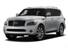 Ворсовые коврики на Infiniti QX56 II 2010 - 2014 в Благовещенске