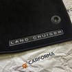 Ворсовые коврики на Toyota Land Cruiser 300 2021 - 2025 в Благовещенске