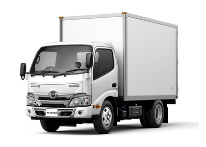 Ворсовые коврики на Hino 300 II узкая кабина 2011 - 2025 в Благовещенске