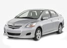 Ворсовые коврики на Toyota Belta 2005 - 2012 в Благовещенске