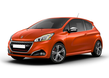 Ворсовые коврики на Peugeot 208 2012 - 2019 в Благовещенске
