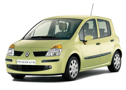Ворсовые коврики на Renault Modus 2004 - 2012 в Благовещенске