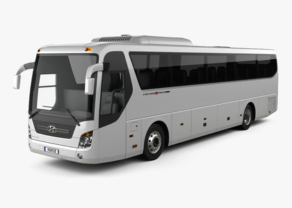 Ворсовые коврики на Hyundai Universe Space Luxury  в Благовещенске