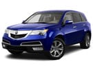Ворсовые коврики на Acura MDX II 2006 - 2013 в Благовещенске