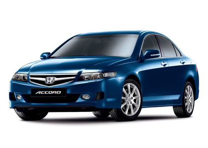 Ворсовые коврики на Honda Accord VII 2002 - 2008 в Благовещенске
