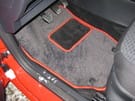 Ворсовые коврики на Skoda Fabia II 2007 - 2015 в Благовещенске