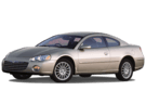 Ворсовые коврики на Chrysler Sebring II Coupe 2000 - 2006 в Благовещенске