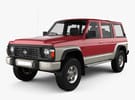 Коврики на Nissan Patrol (Y60) 1987 - 1997 в Благовещенске
