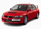 Ворсовые коврики на Mitsubishi Lancer Evolution IX 2005 - 2007 в Благовещенске