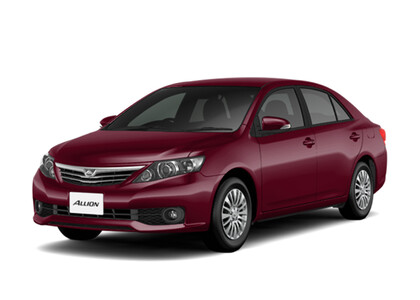 Ворсовые коврики на Toyota Allion II 2007 - 2021 в Благовещенске
