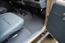 Ворсовые коврики на Toyota Land Cruiser Prado 70 1984 - 2025 в Благовещенске