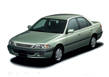 Ворсовые коврики на Toyota Carina (T21) 1996 - 2001 в Благовещенске