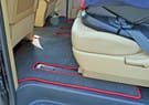 Ворсовые коврики на Hyundai H1 II 2007 - 2022 в Благовещенске