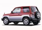 Ворсовые коврики на Mitsubishi Pajero iO 1998 - 2007 в Благовещенске