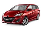 Ворсовые коврики на Mazda 5 2010 - 2018 в Благовещенске