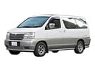 Ворсовые коврики на Nissan Elgrand (E50) 1997 - 2002 в Благовещенске